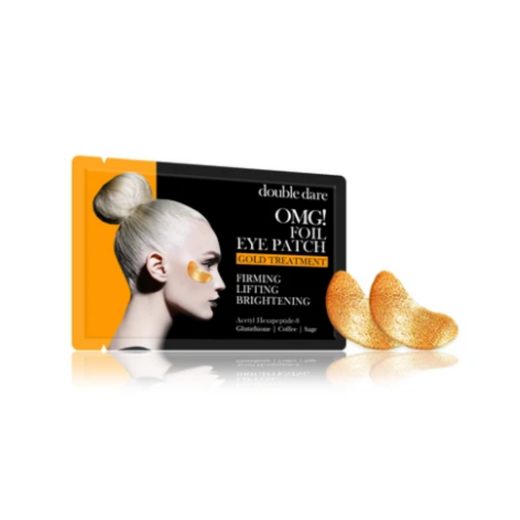 [DOULBEDARE] OMG! FOIL EYE PATCH - GOLD THERAPY - glass skin.