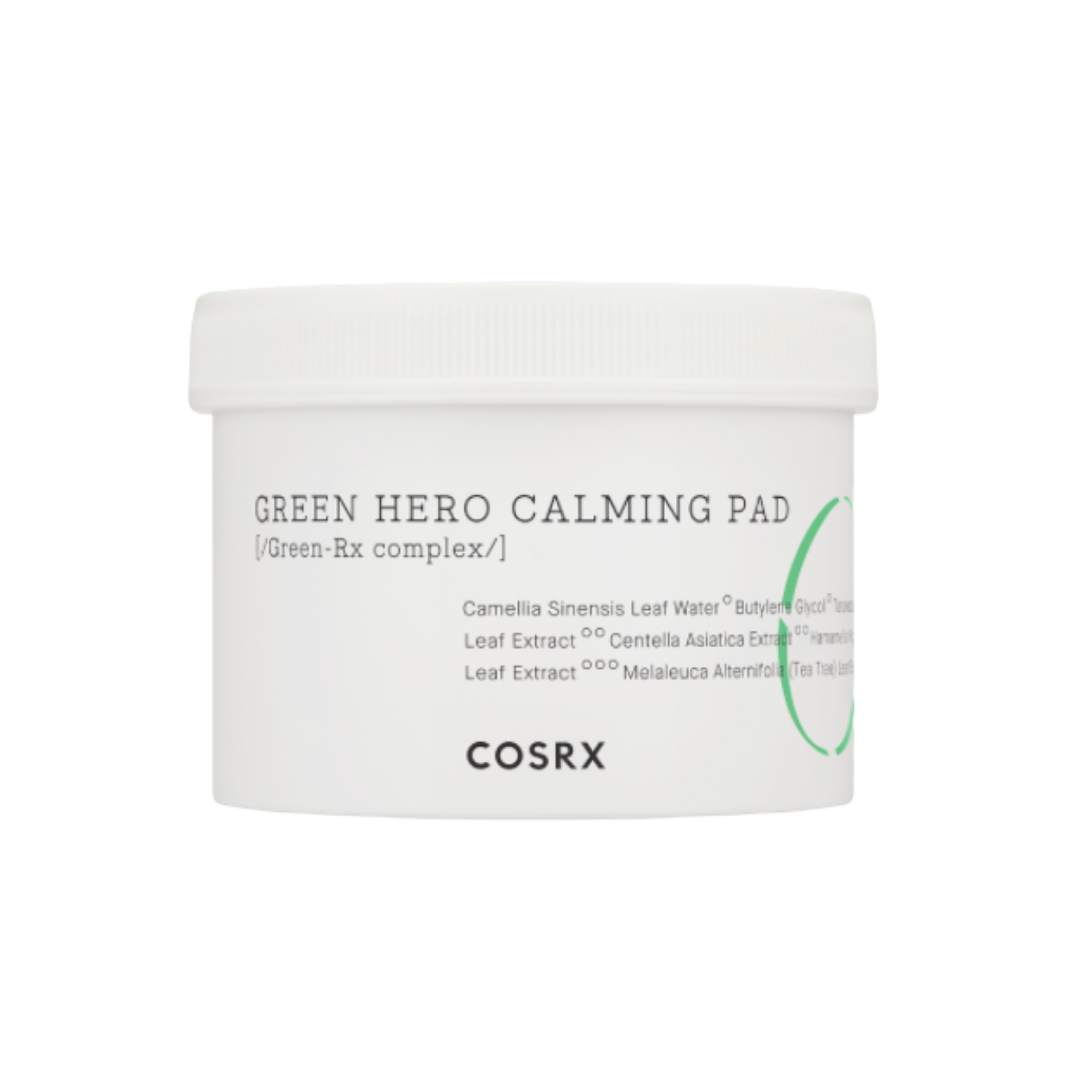 [COSRX] *renewal* One Step Green Hero Calming Pad 70 Pads - glass skin.