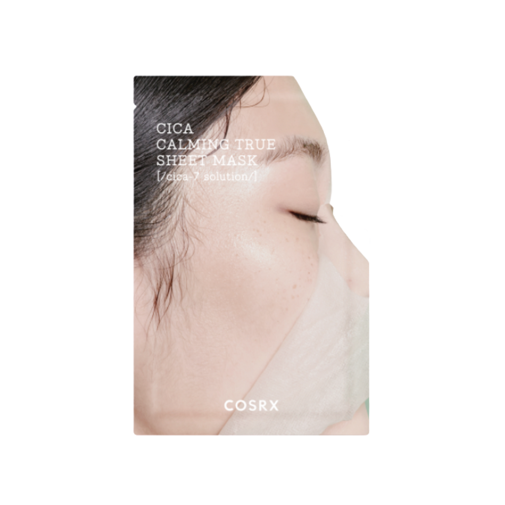 [COSRX] Pure Fit Cica Calming True Sheet Mask - glass skin.