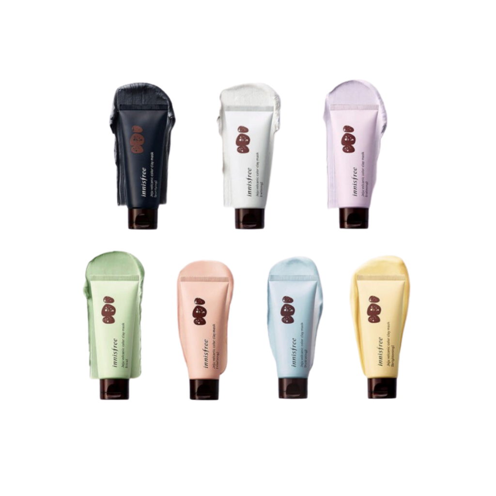 [Innisfree] Jeju volcanic color clay mask - Green - Cica - glass skin.
