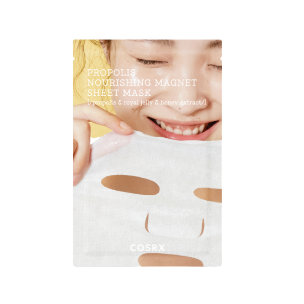 [COSRX] Full Fit Propolis Nourishing Magnet Sheet Mask - glass skin.